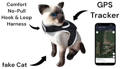 GPS GSM Mini Pet Collar Realtime Tracker w/ Precise Locality Tracking Size:L